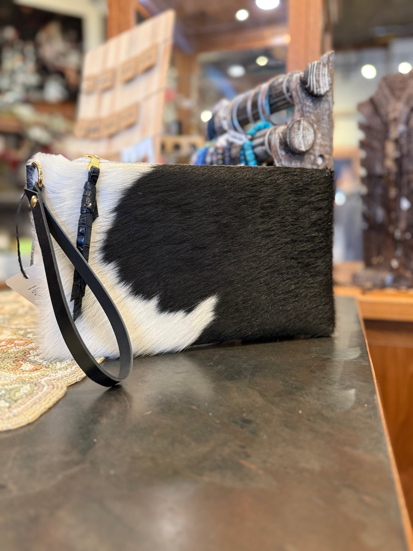 Fur Clutch- Trulli Leathers