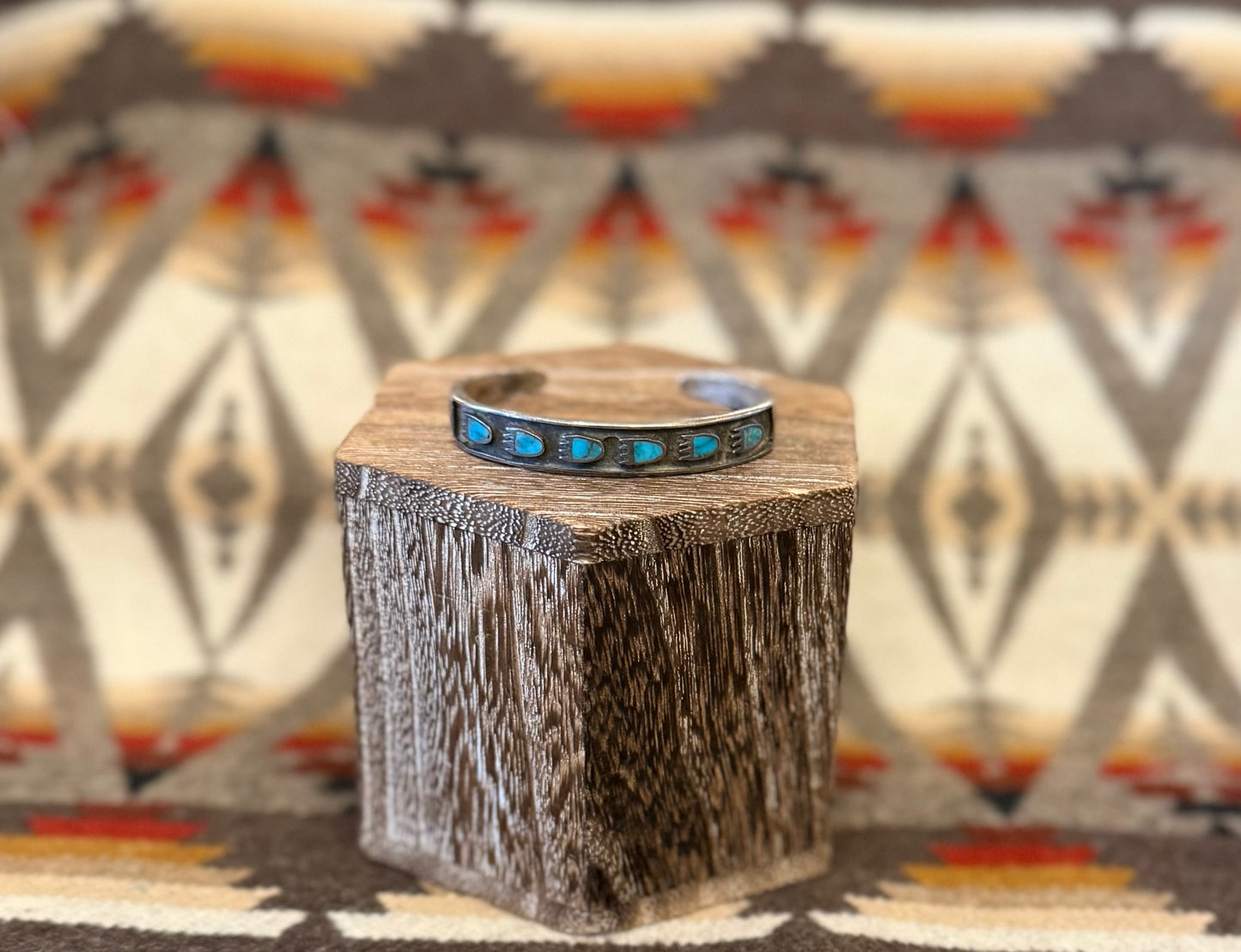 Turquoise Paw Cuff