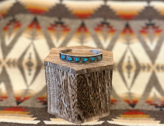 Turquoise Paw Cuff
