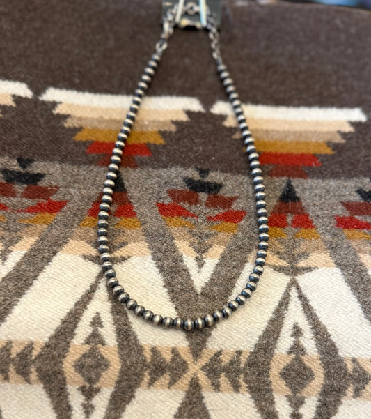 Necklace- Navajo Pearls 16"
