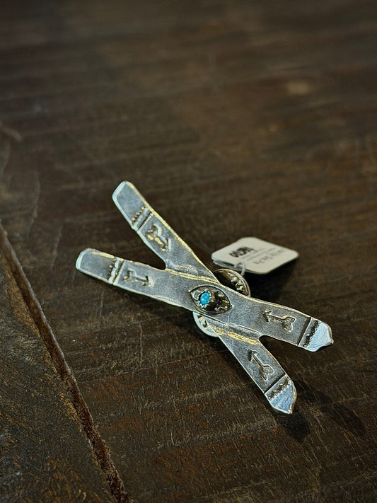 Joe Eby Skis Hat Pin