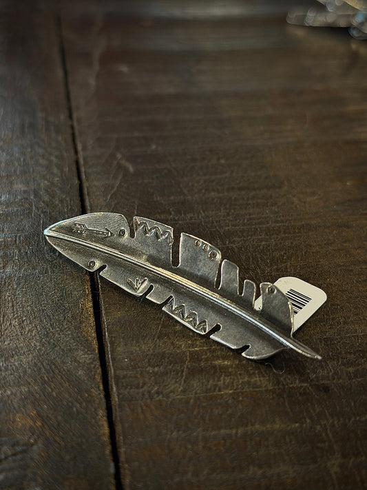 Joe Eby Guiding Feather Hat Pin