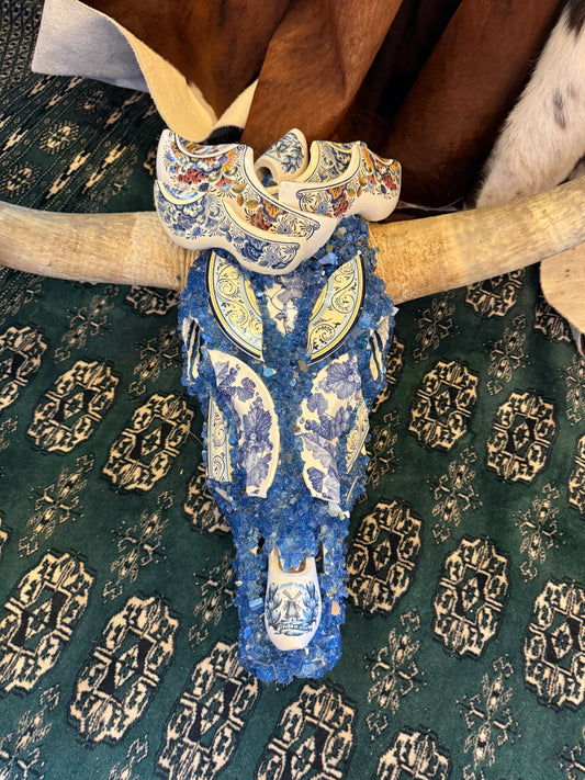 Grandma’s China Longhorn Skull