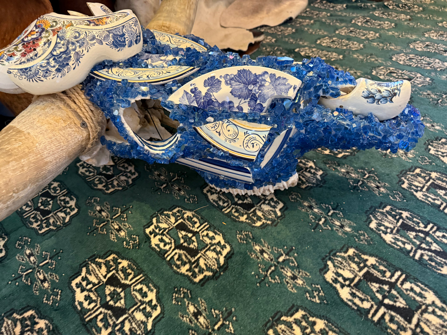 Grandma’s China Longhorn Skull