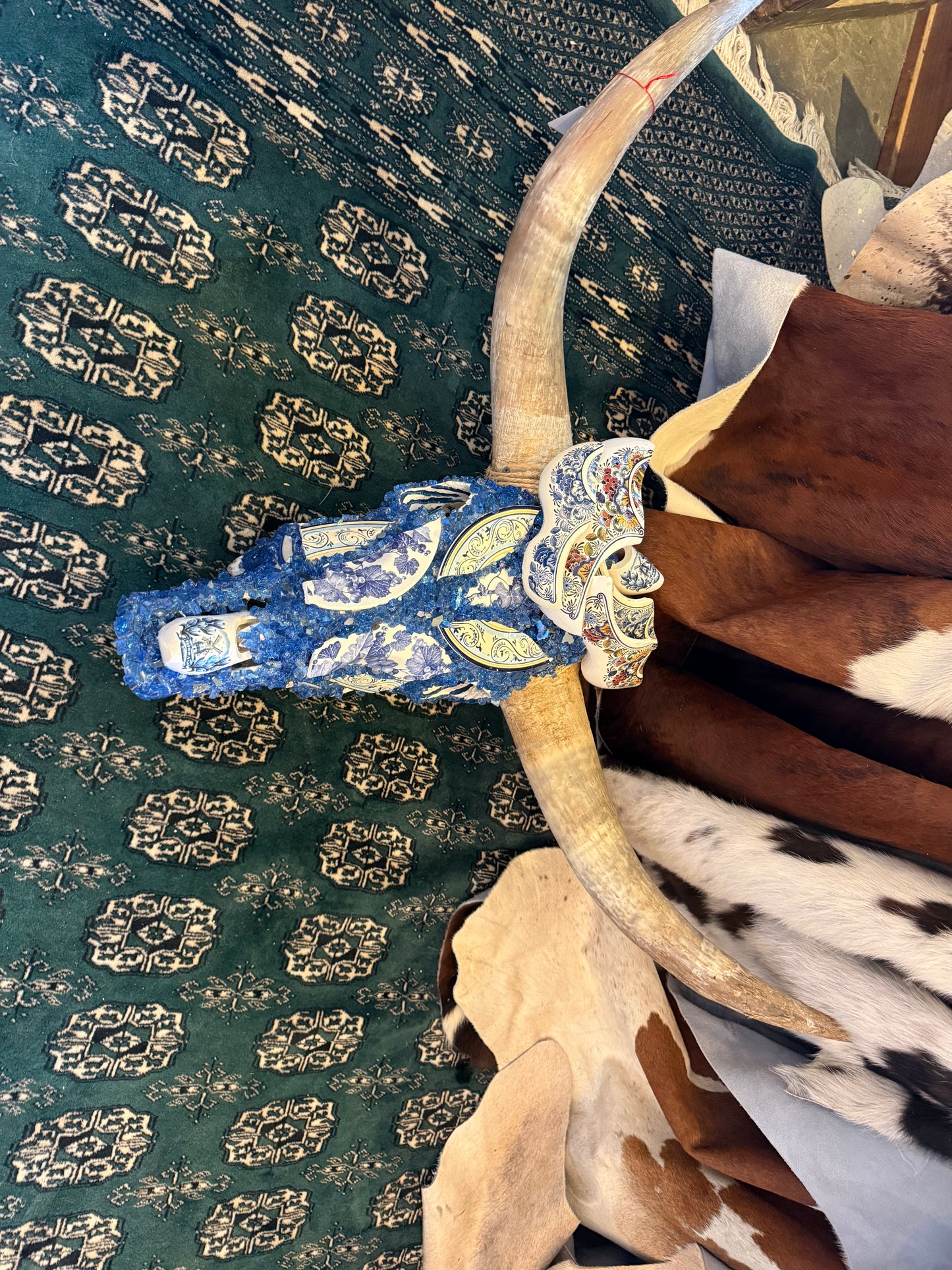 Grandma’s China Longhorn Skull