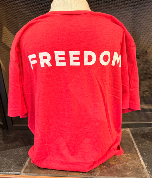 Red Freedom Tee