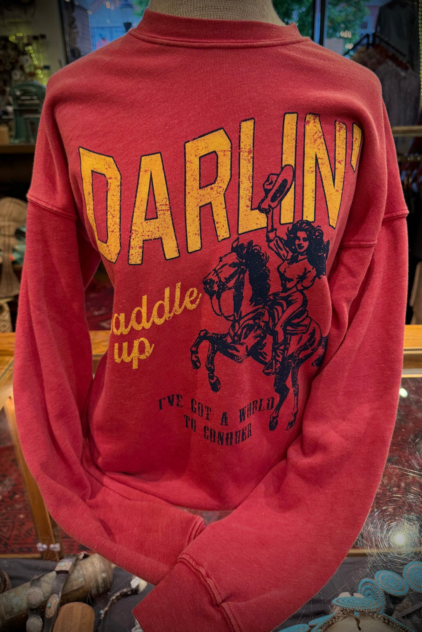 Darlin Saddle Up Sweatshirt