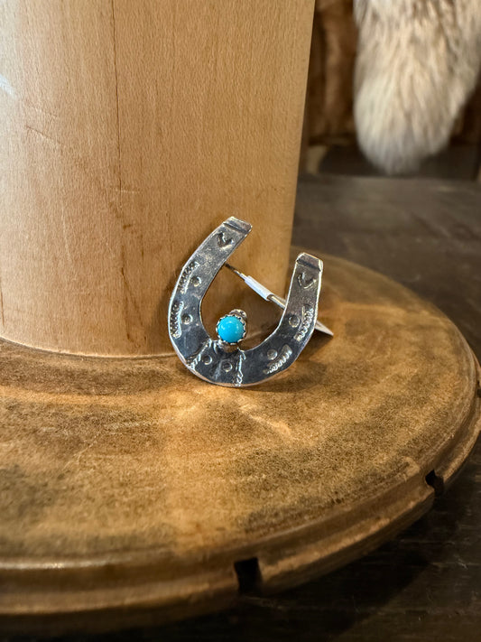 Joe Eby Horseshoe Hat Pin