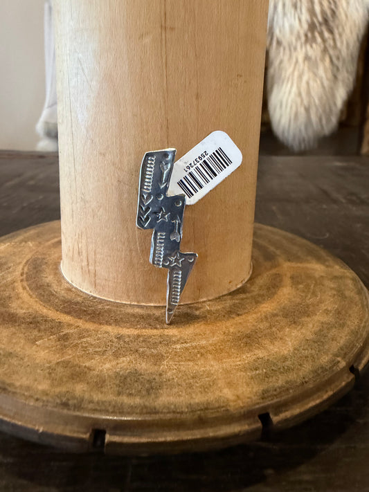 Joe Eby Lightning Bolt Hat Pin