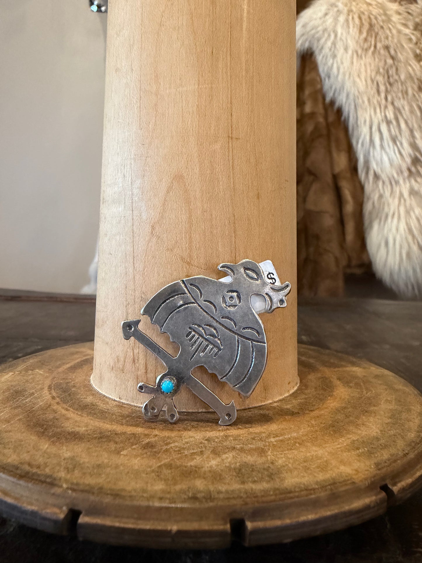 Hat Pin- Assorted Turquoise & Sterling Silver