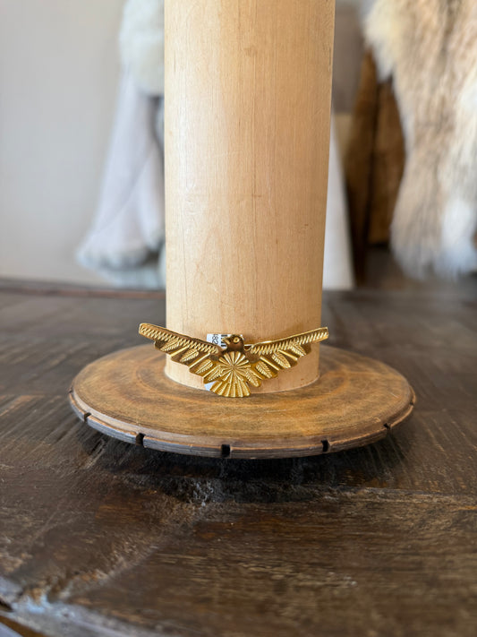 Gold Eagle Large Hat Pin