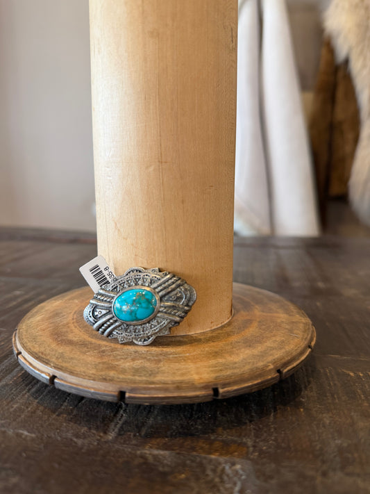 Vintage Nevada Turquoise Pin