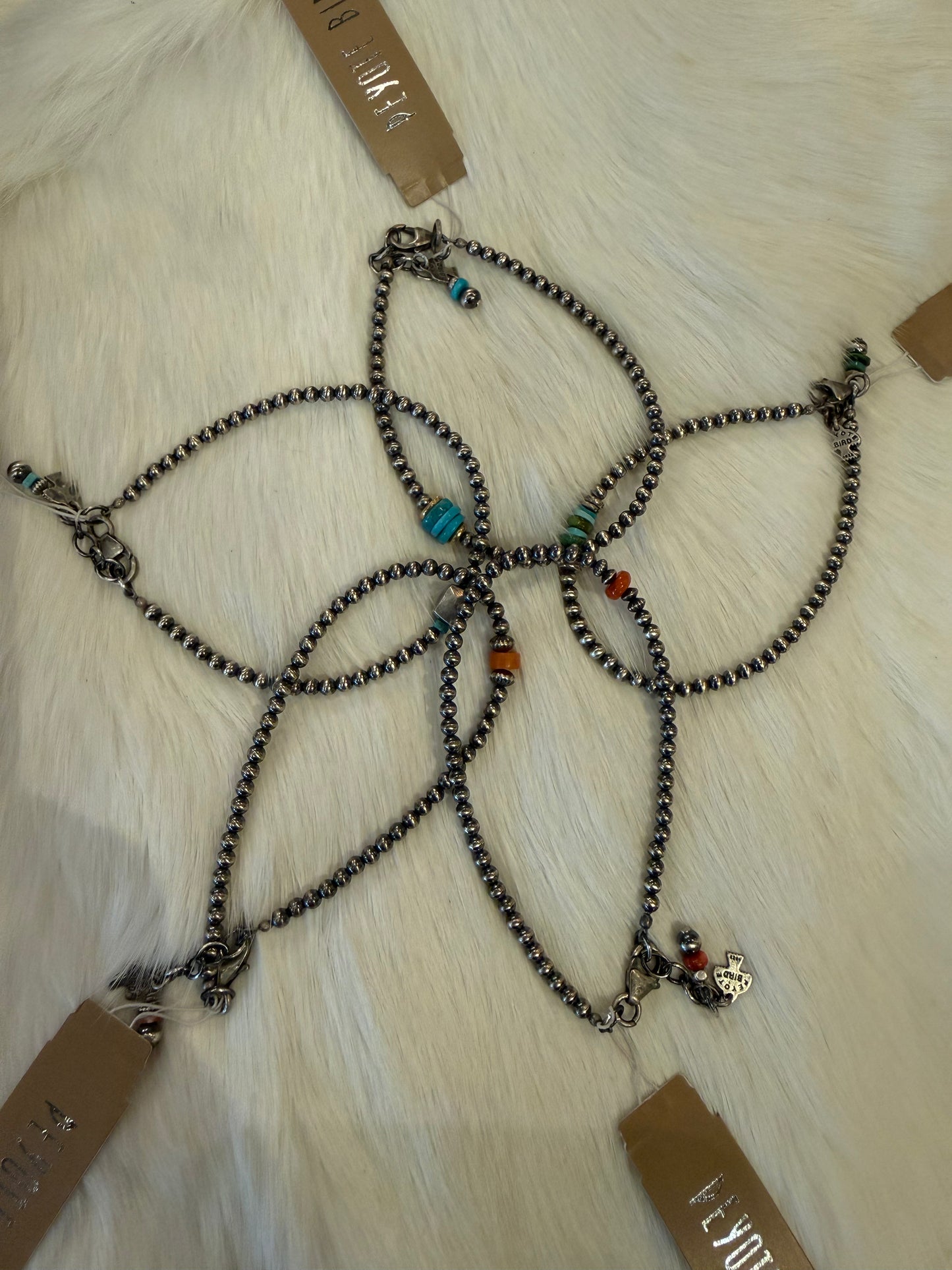 Desert Pearl Bracelet 3 mm w/ Color