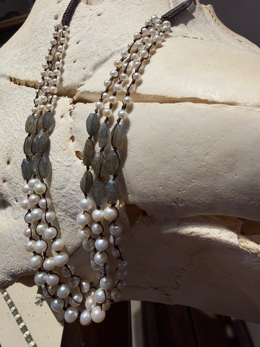 Smoke & Moon Necklace