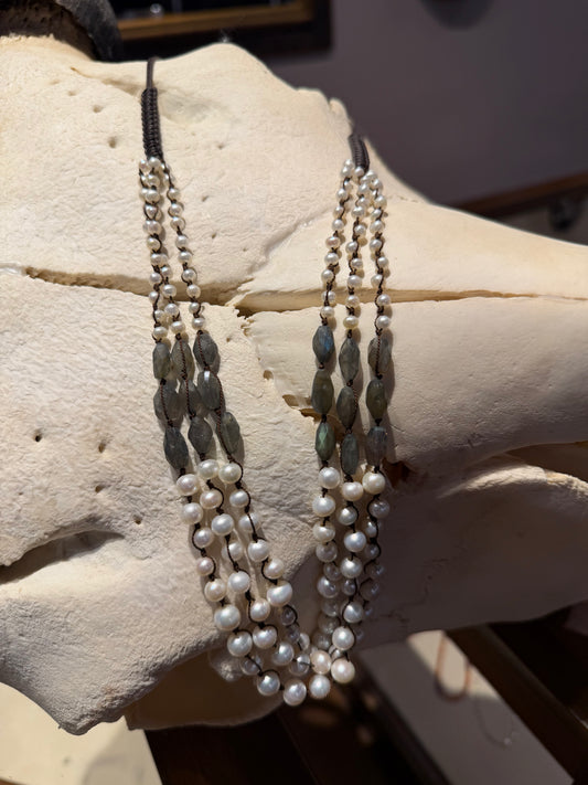 Smoke & Moon Necklace