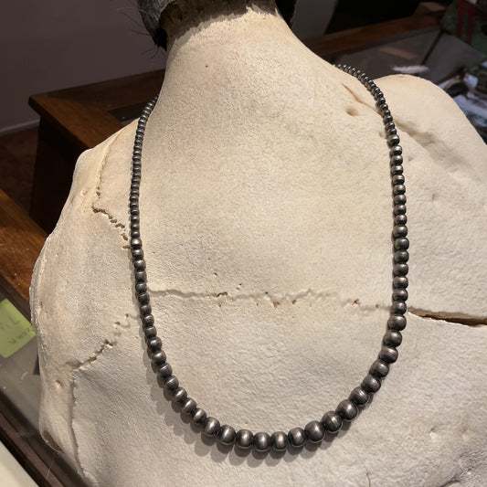 22" Graduated Pearl Necklace
