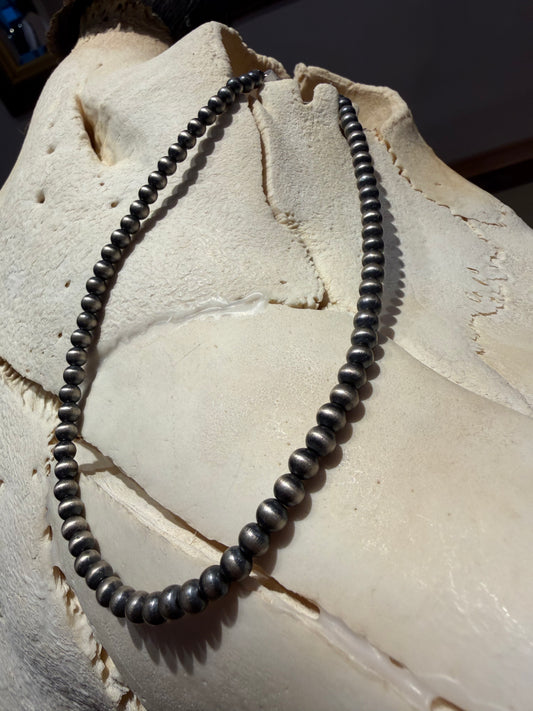 Necklace- Navajo Pearl 13"