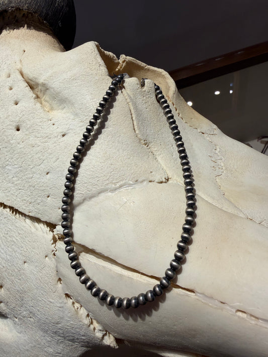 Necklace- Navajo Pearl 13"