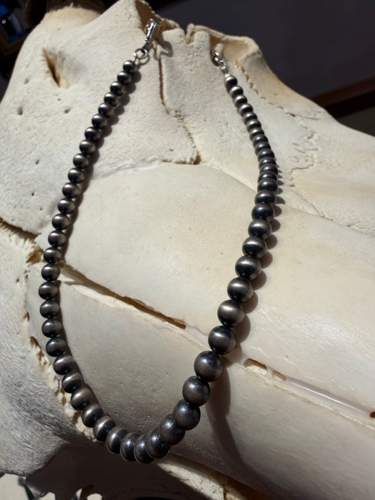 Necklace- Navajo Pearl 13"