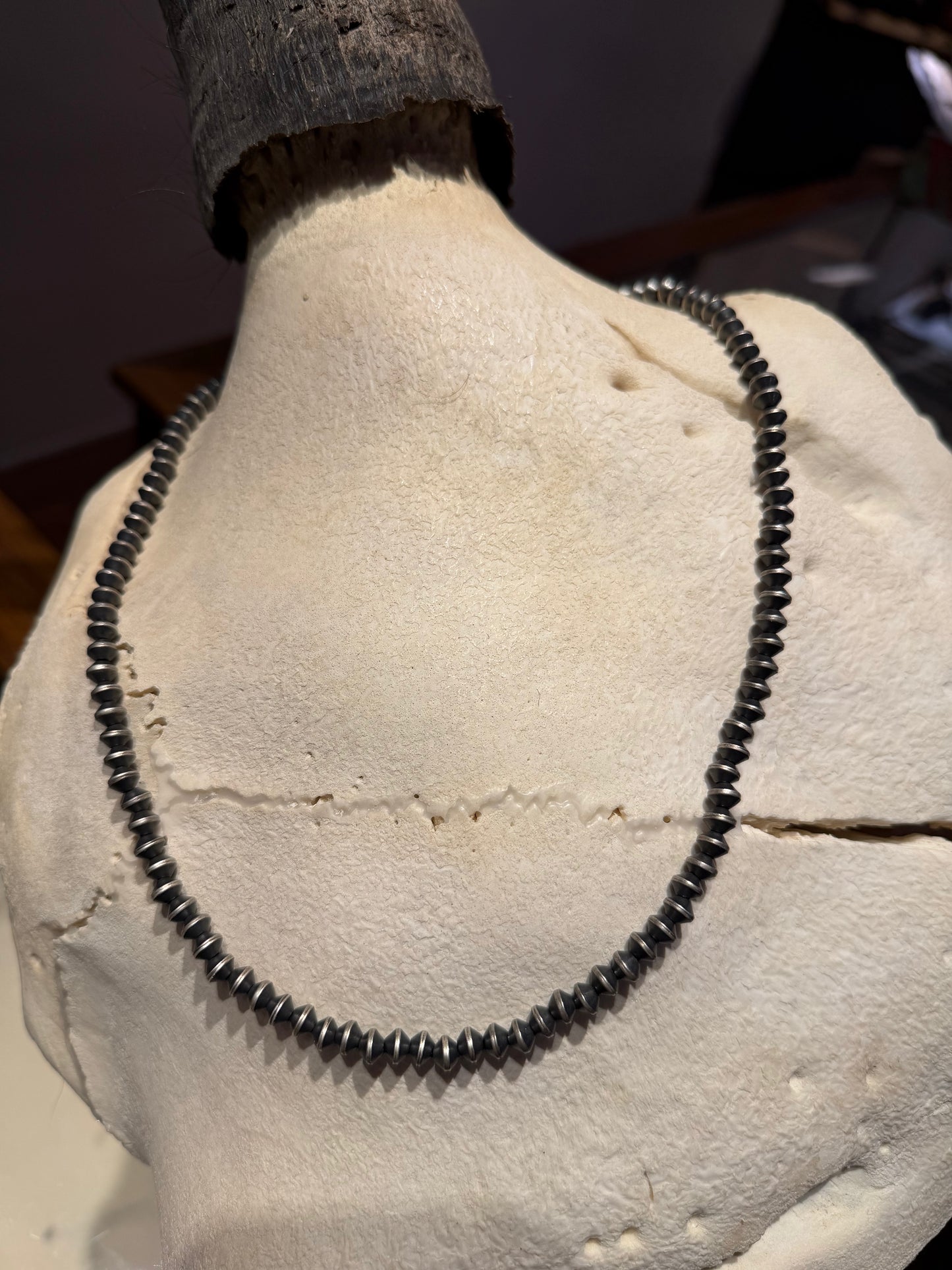 Necklace- Navajo Pearl 20"
