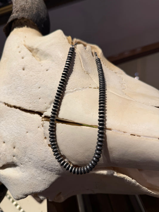 Necklace- Navajo Pearl 13"