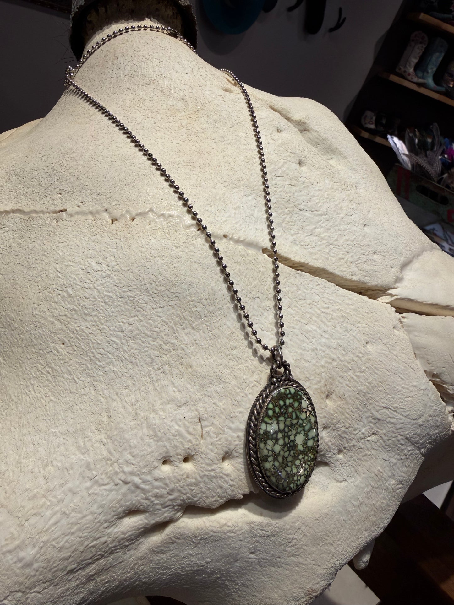 Necklace- Dog Tag Aldrich, Stenich