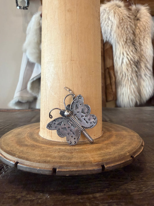 Butterfly/Clover Hat Clip