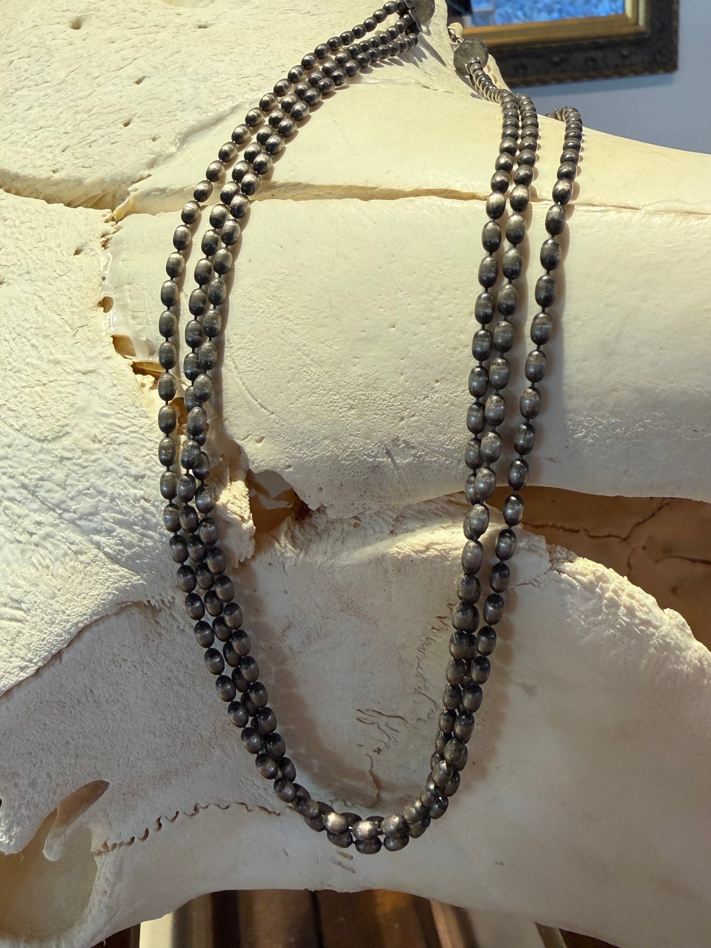 Navajo Pearl 3 Strand Necklace