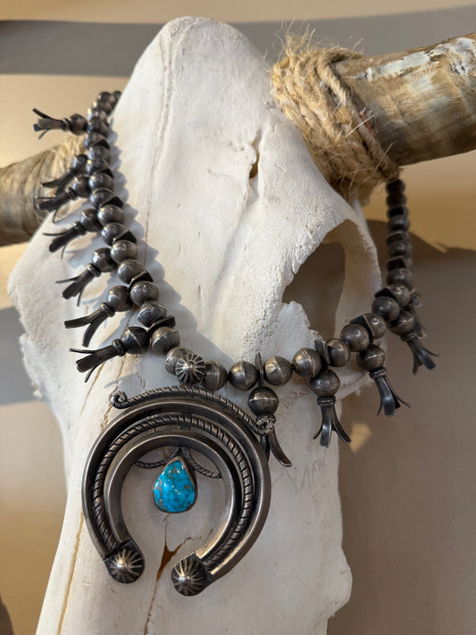 Vintage 1960's Squash Necklace