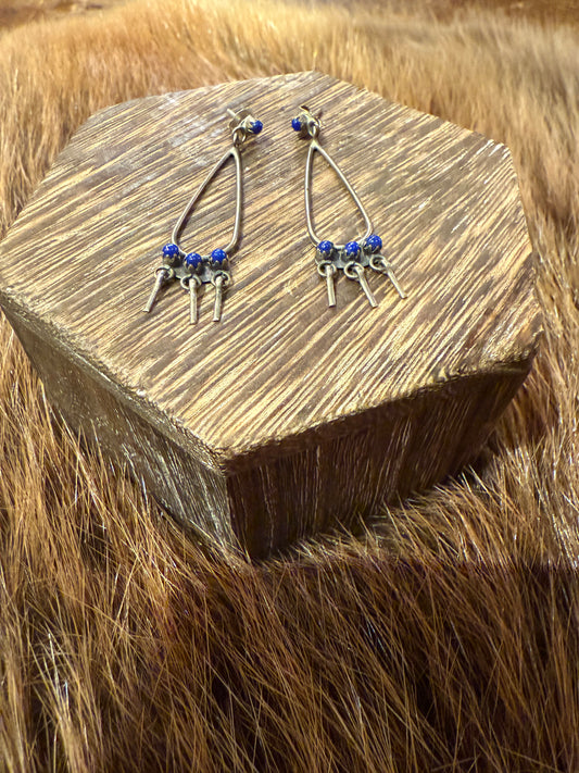 Blue Lapis Earrings