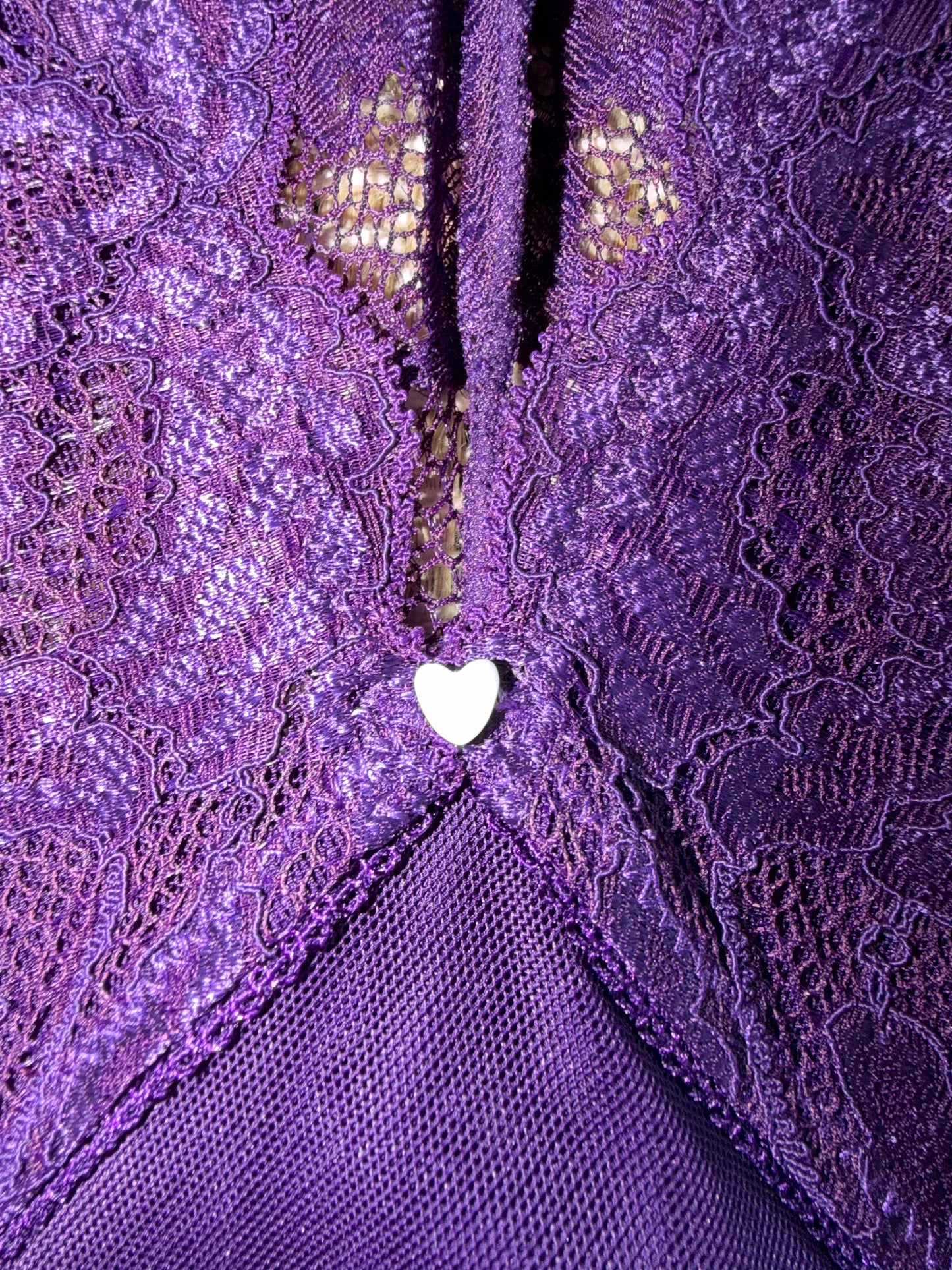Fortuna Racerback Chemise - Plum Purple