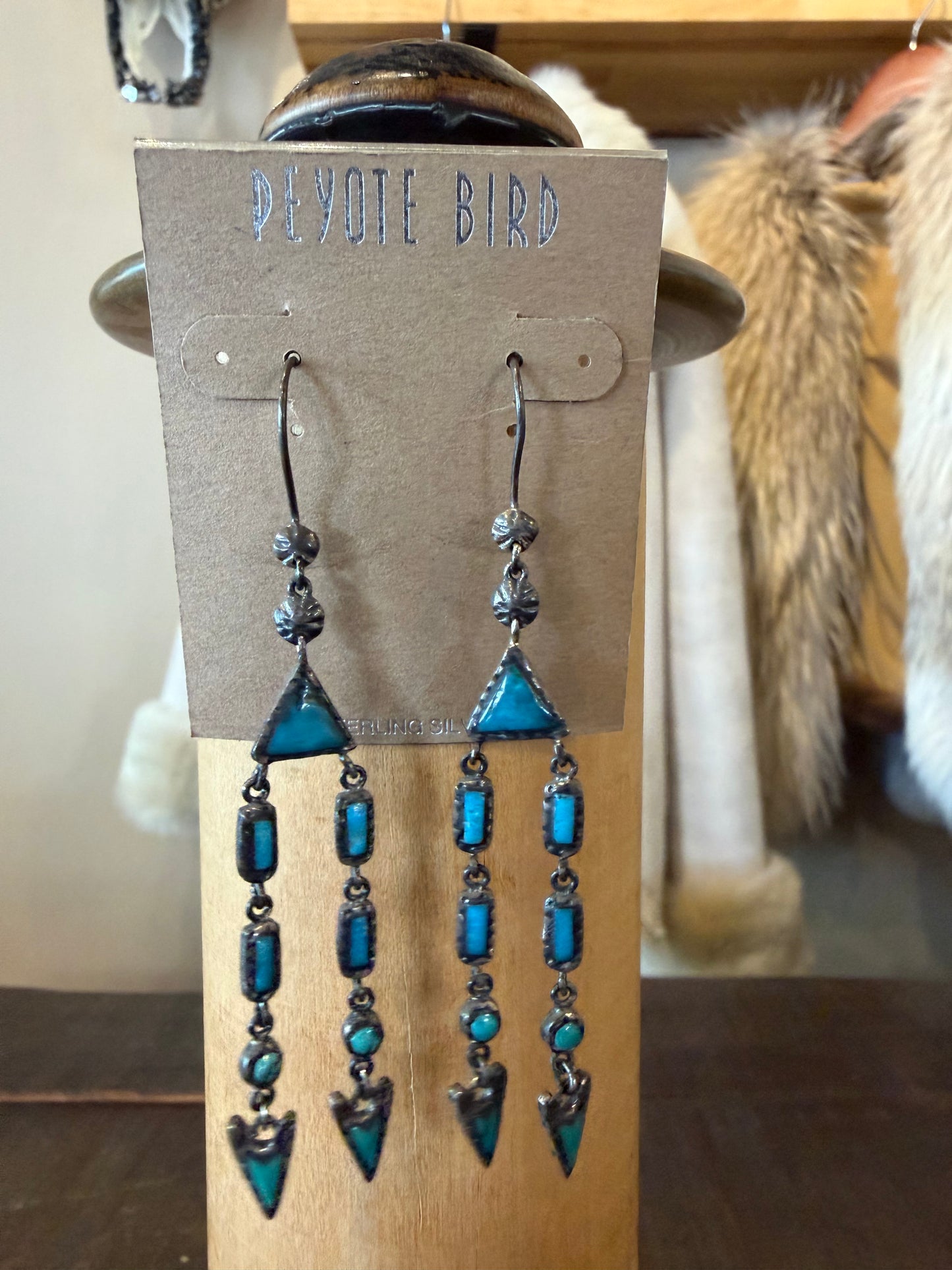 Turquoise Dangle Earrings