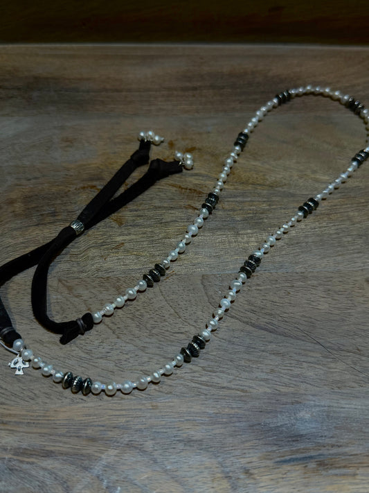 White Buffalo Hat Band