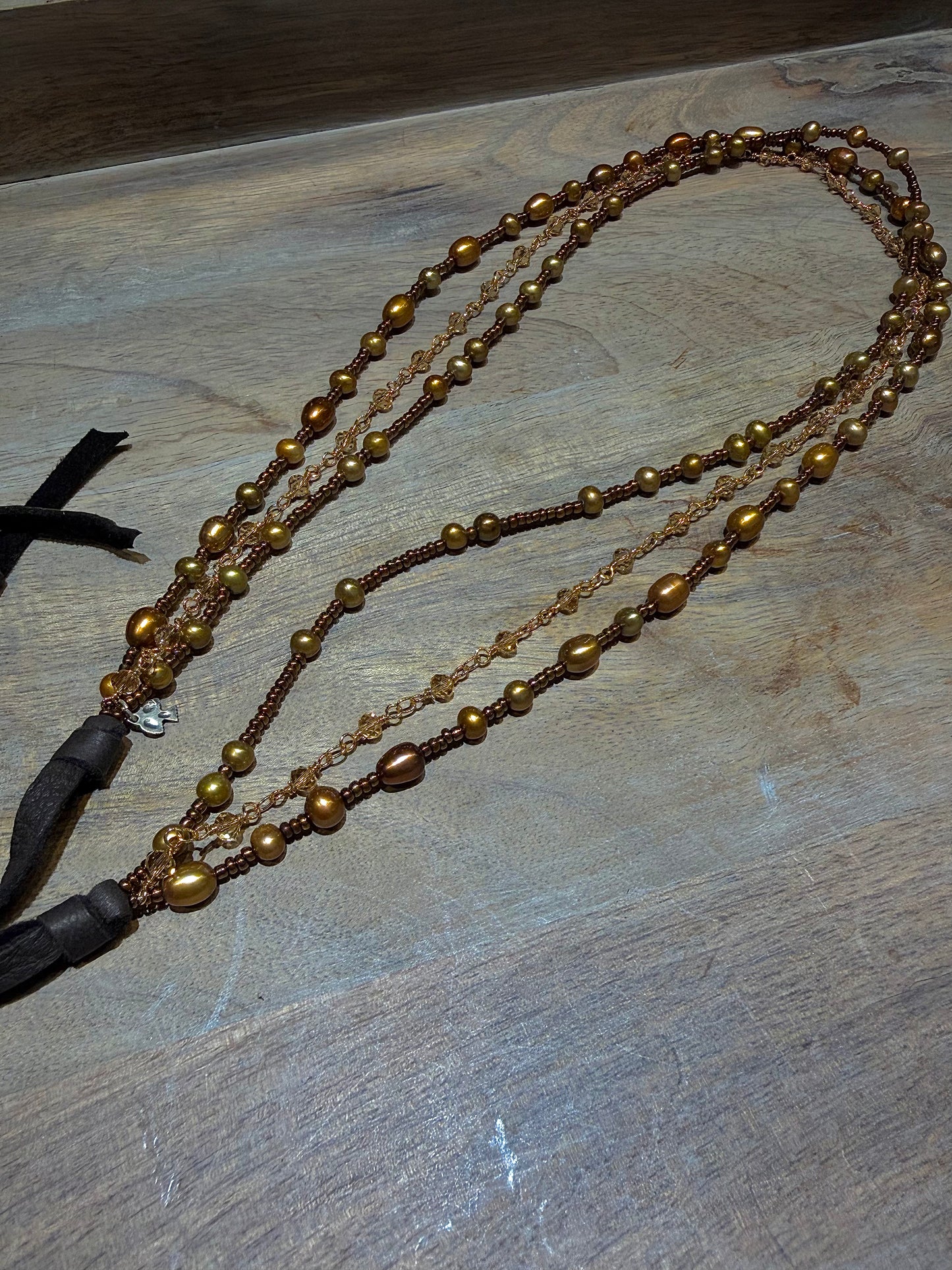 Golden Glint Hatband