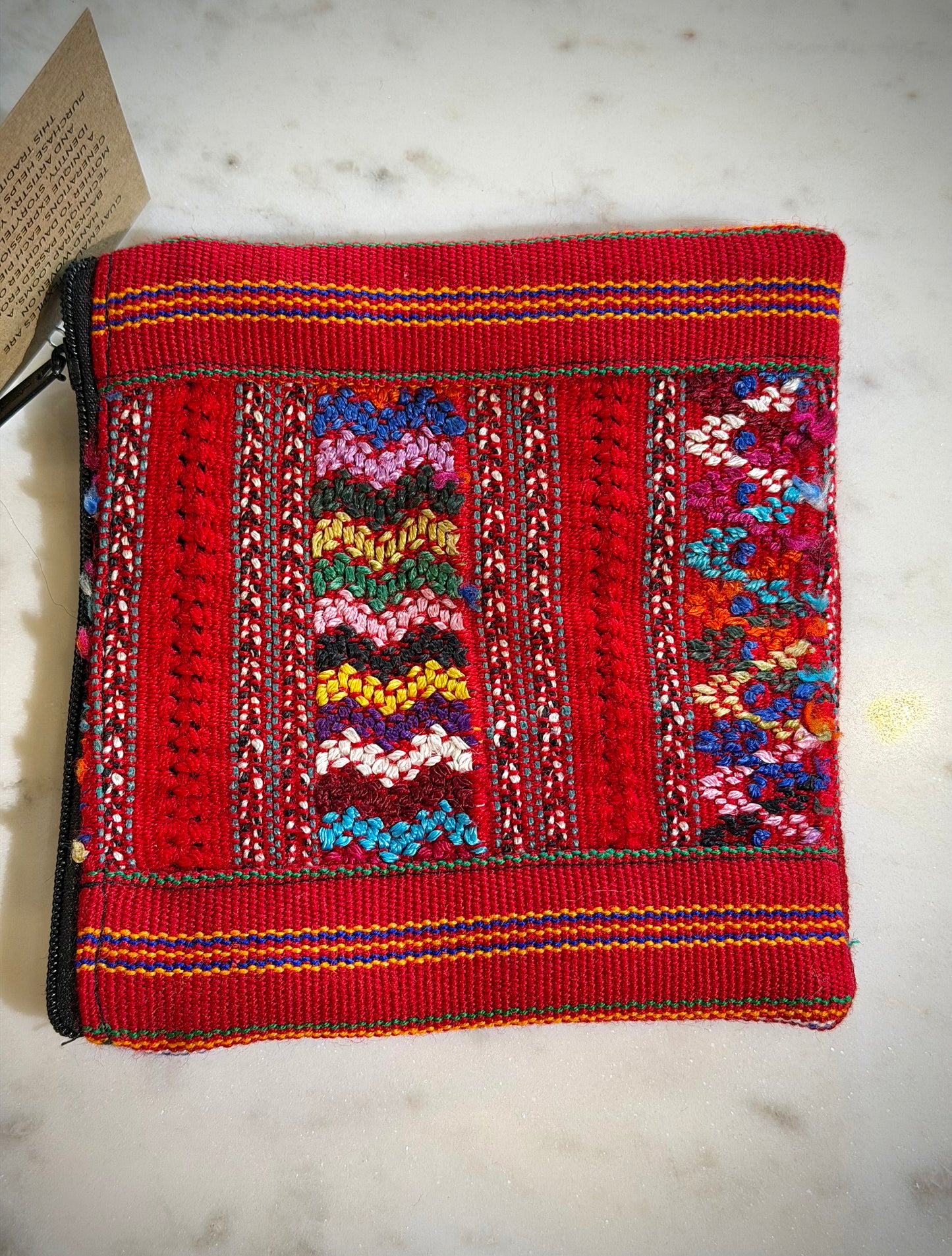 Handmade Woven Coin Purse- small