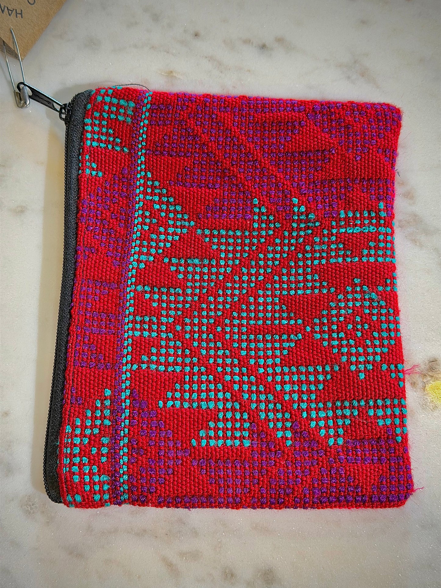 Handmade Woven Coin Purse- small