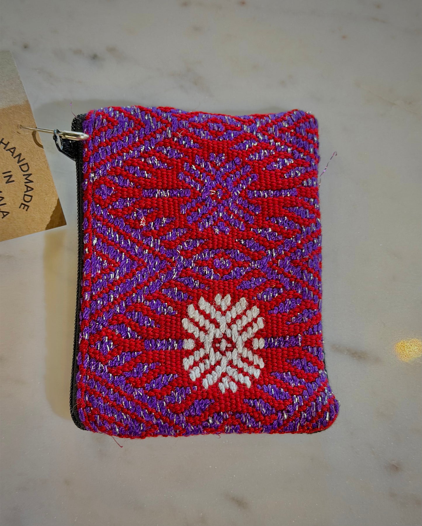 Handmade Woven Coin Purse- small