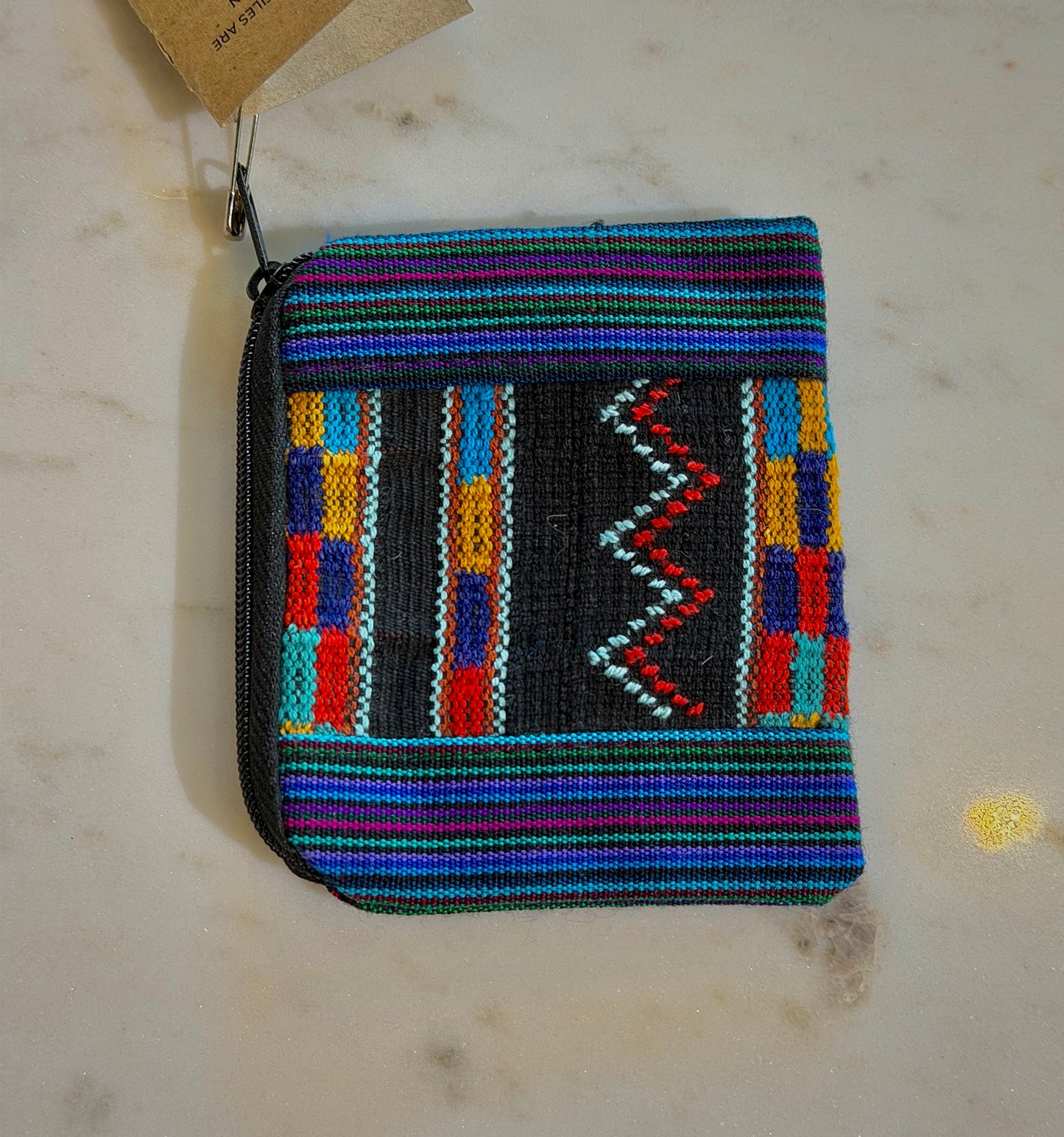 Handmade Woven Coin Purse- small