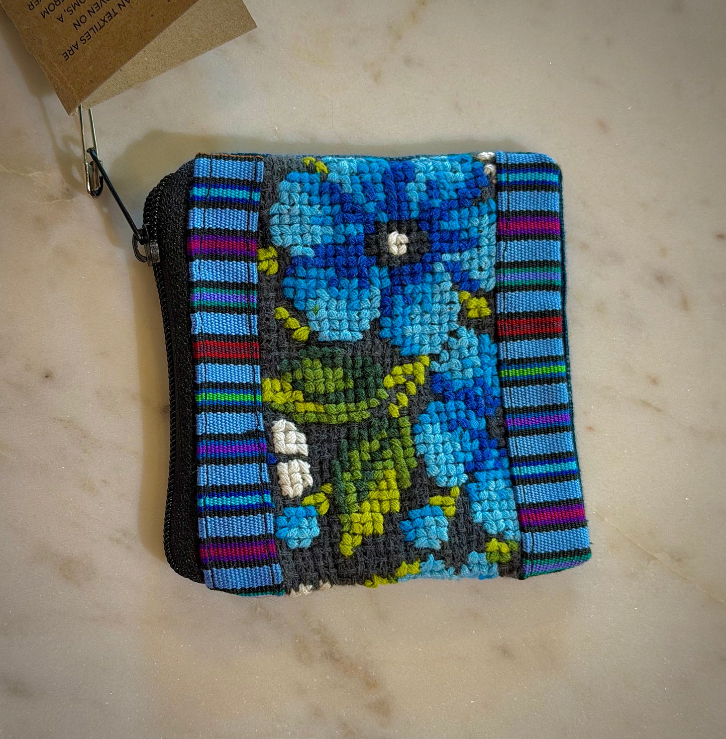 Handmade Woven Coin Purse- small