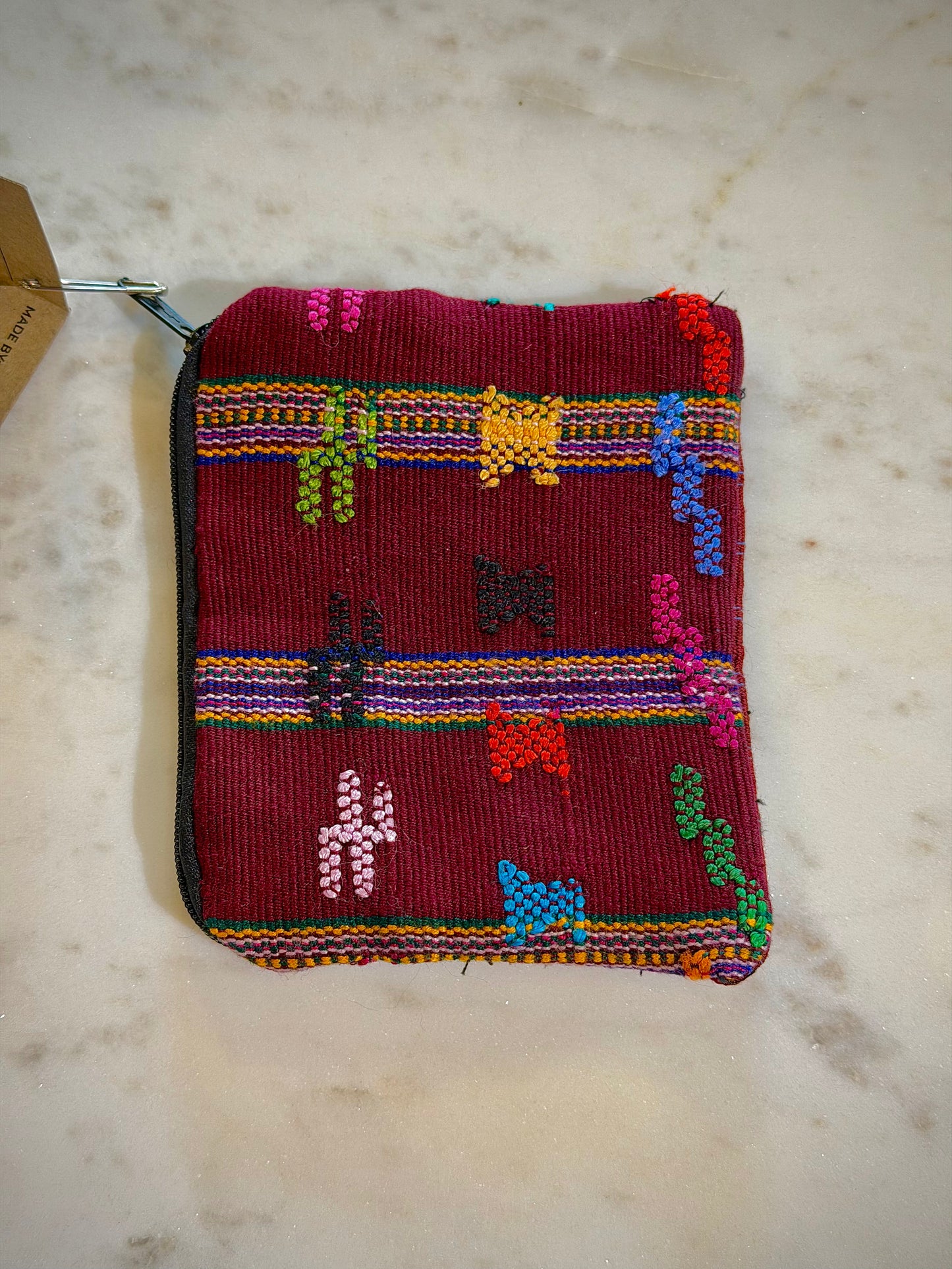 Handmade Woven Coin Purse- small