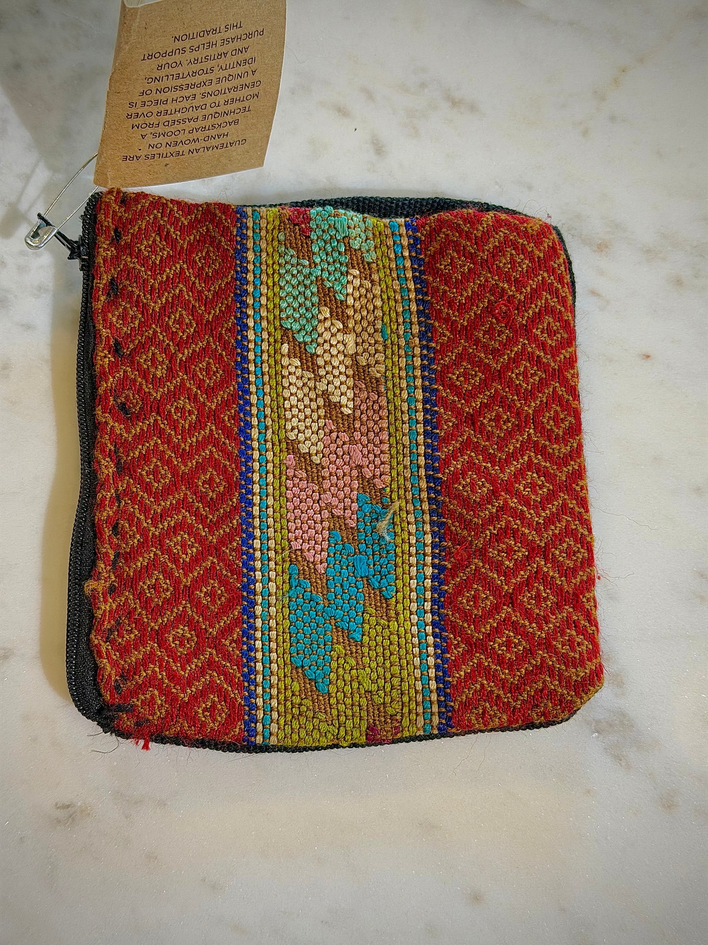 Handmade Woven Coin Purse- small