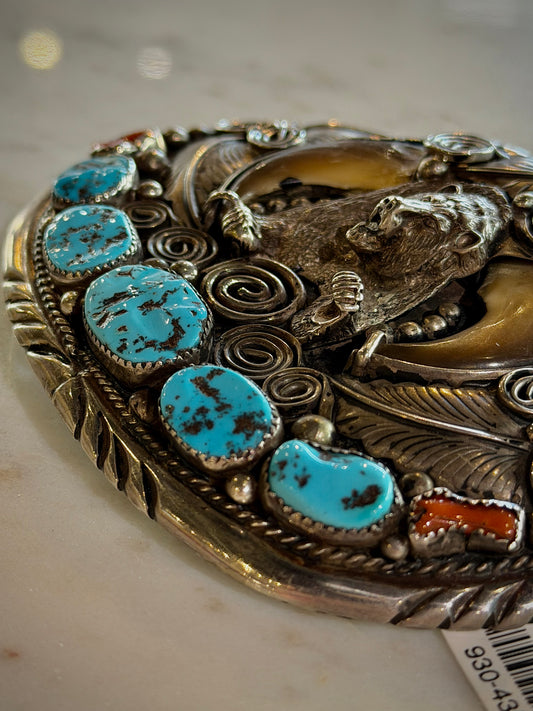Intricate Bear Buckle- Mike Thomas Jr.