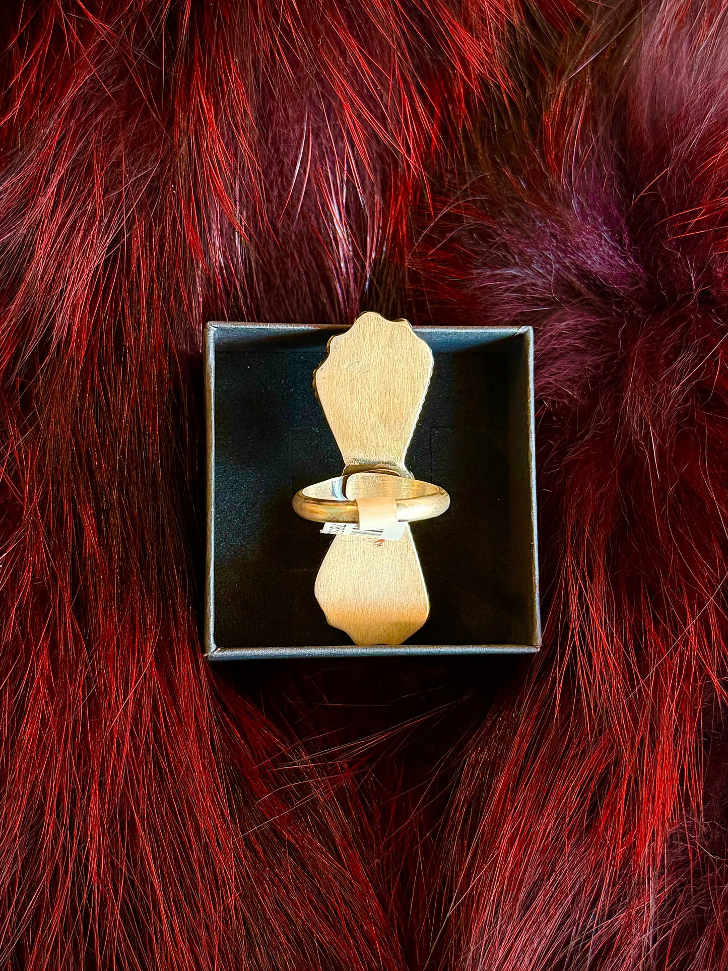 White Buffalo Double Ring