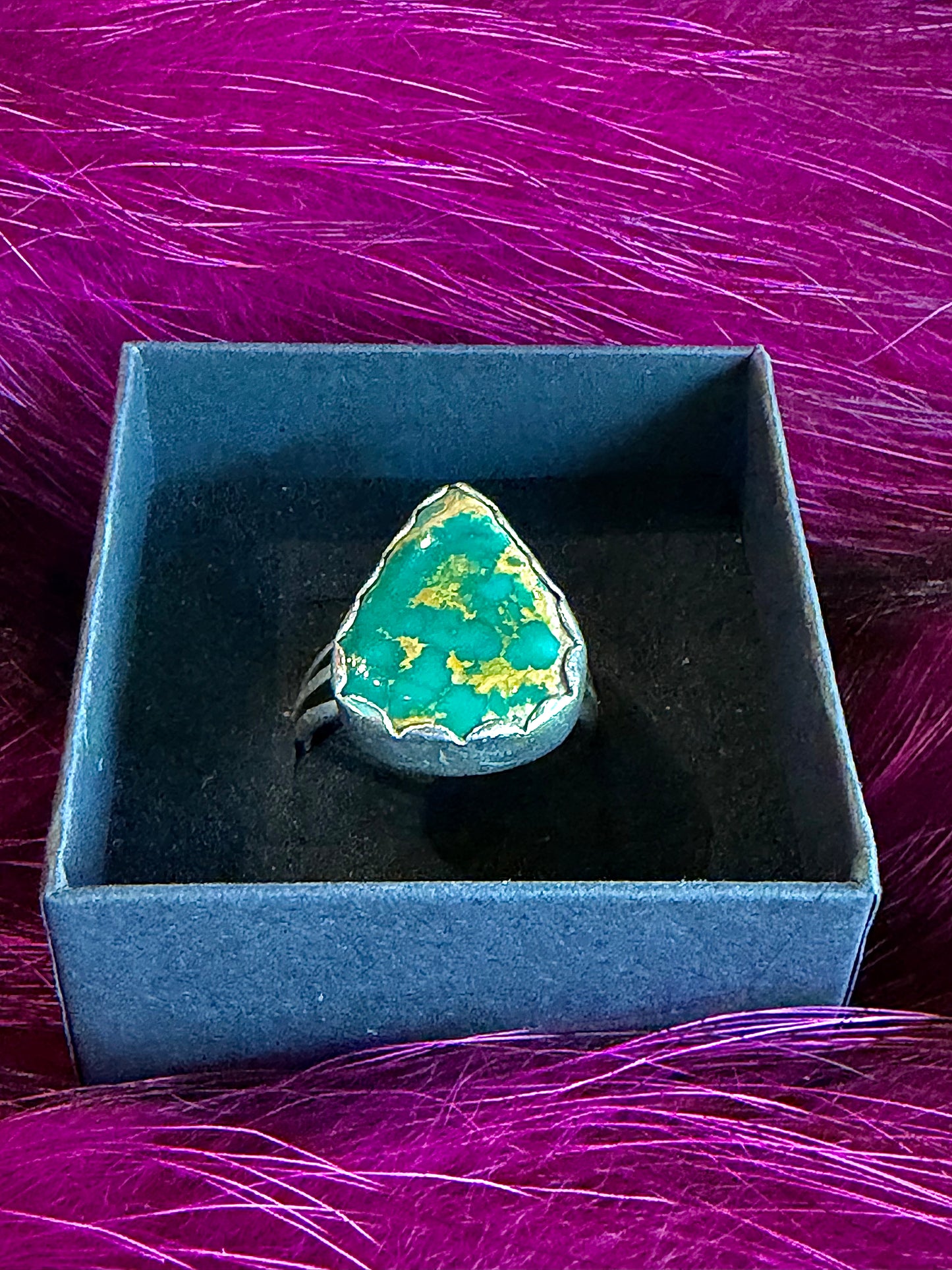 Ring- Nomad Royston Turquoise