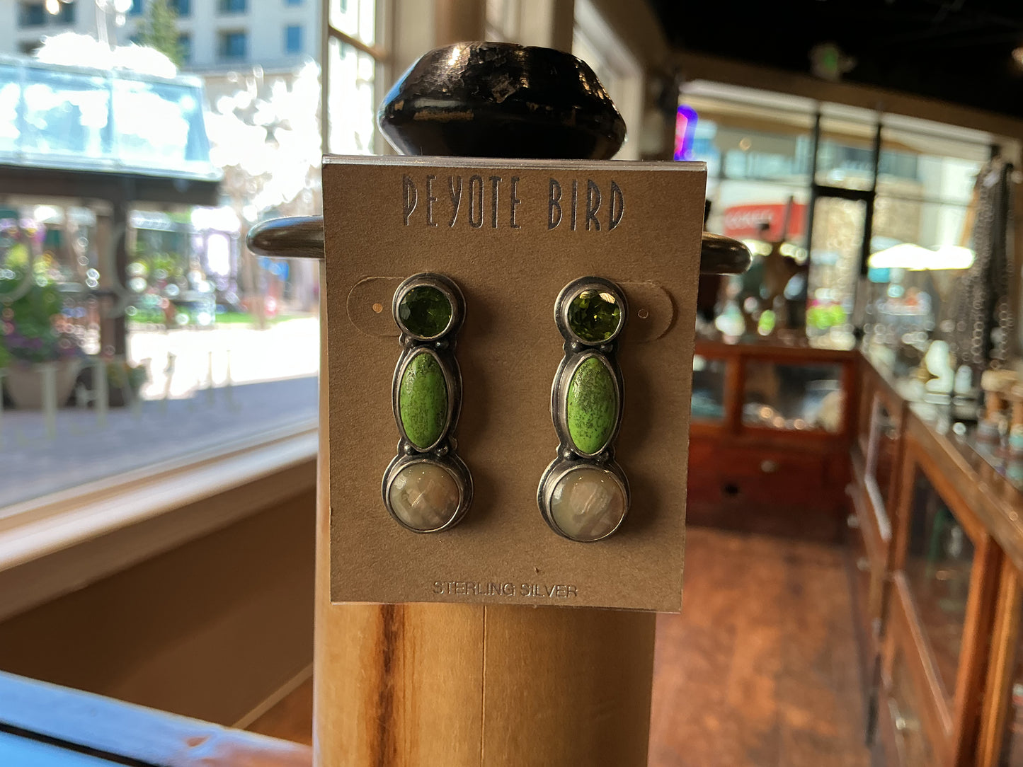 Triple-Drop Earrings