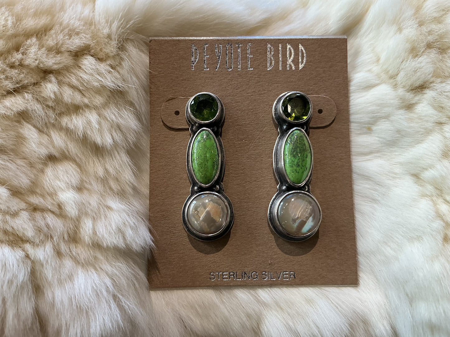 Triple-Drop Earrings