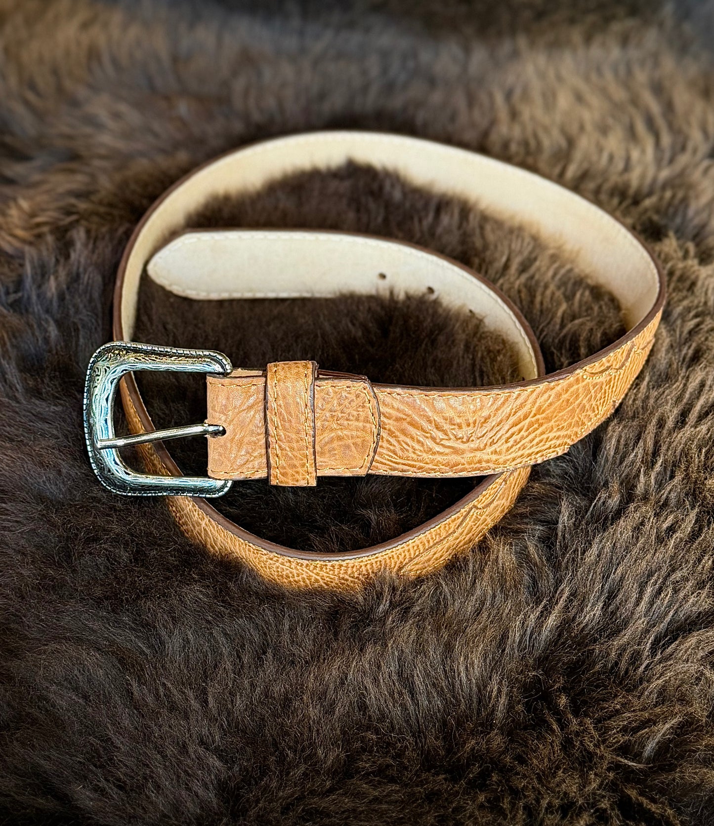 Vintage Leather Belt