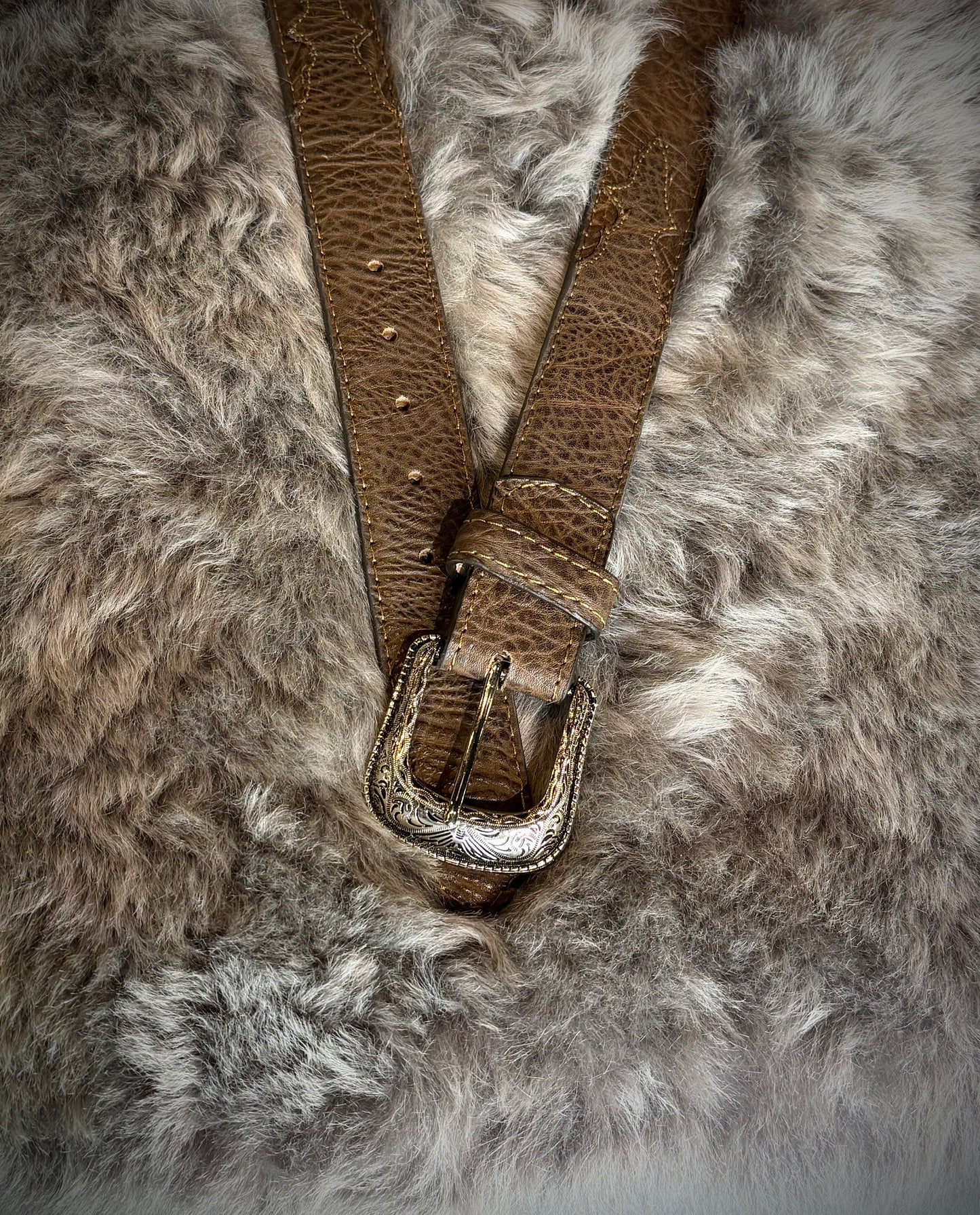 Vintage Leather Belt