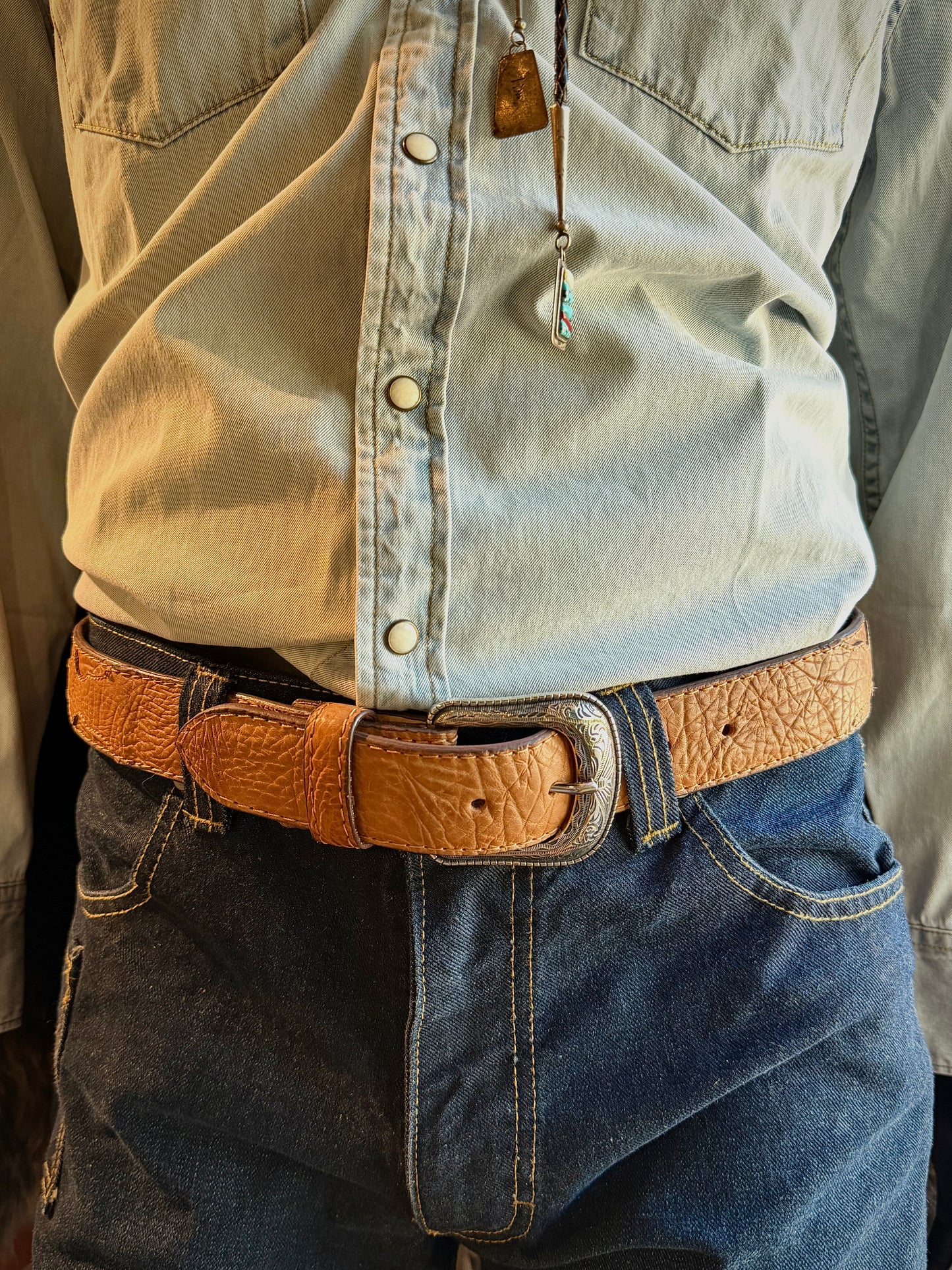 Vintage Leather Belt