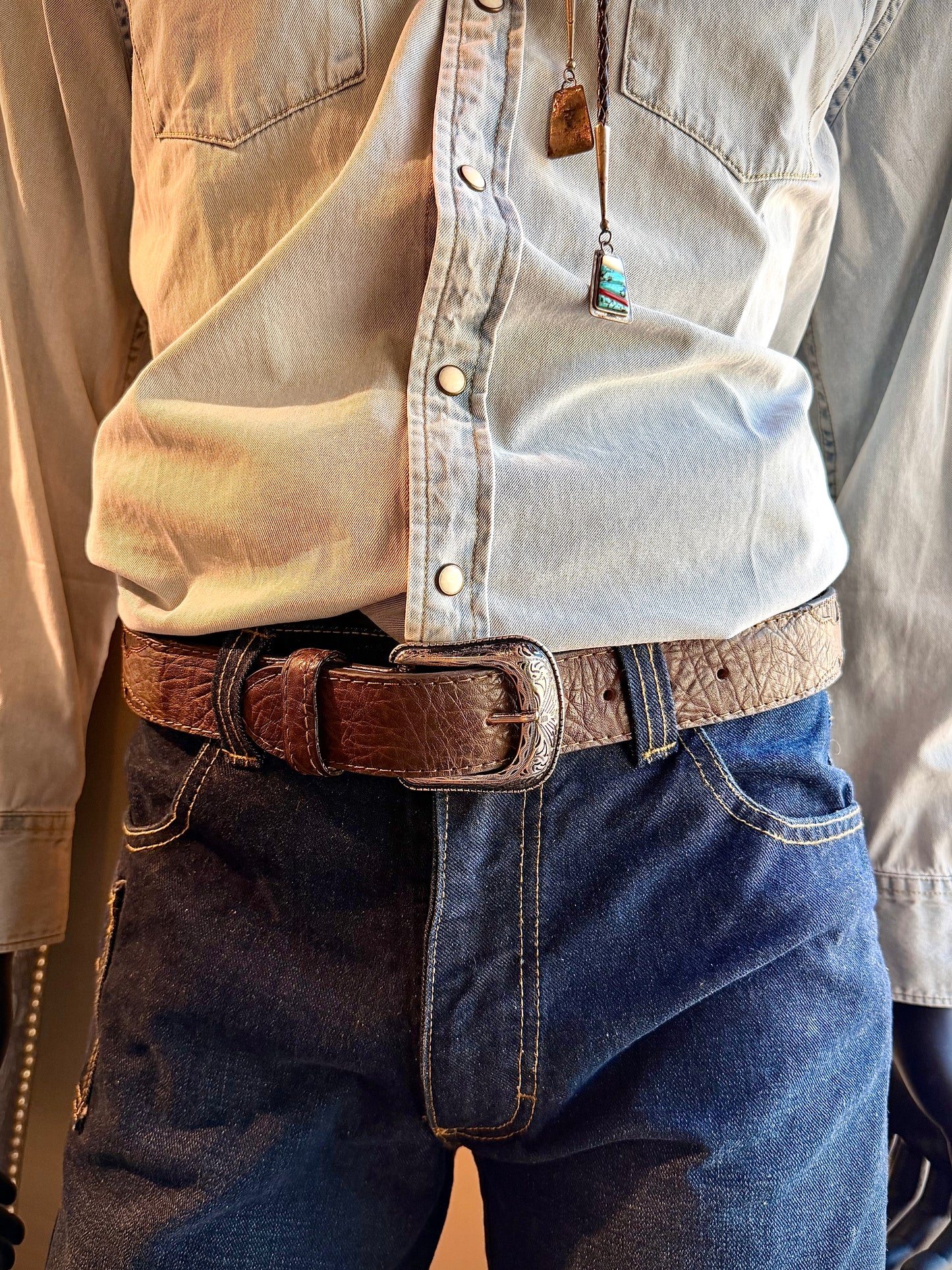Vintage Leather Belt